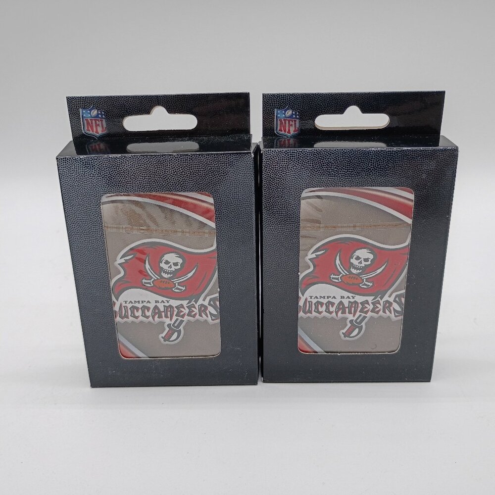2 Sealed Playing Card Decks  Tampa Bay Buccaneers